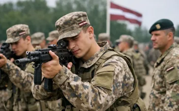 Jau rīt valsts aizsardzības dienestu plāno uzsākt 1277 jaunieši