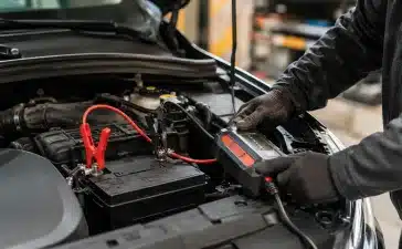 Auto akumulatora uzlāde