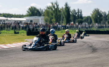 Elektrokartingi BSR Eiropas Elektro kartinga līgas posmā Jelgavā